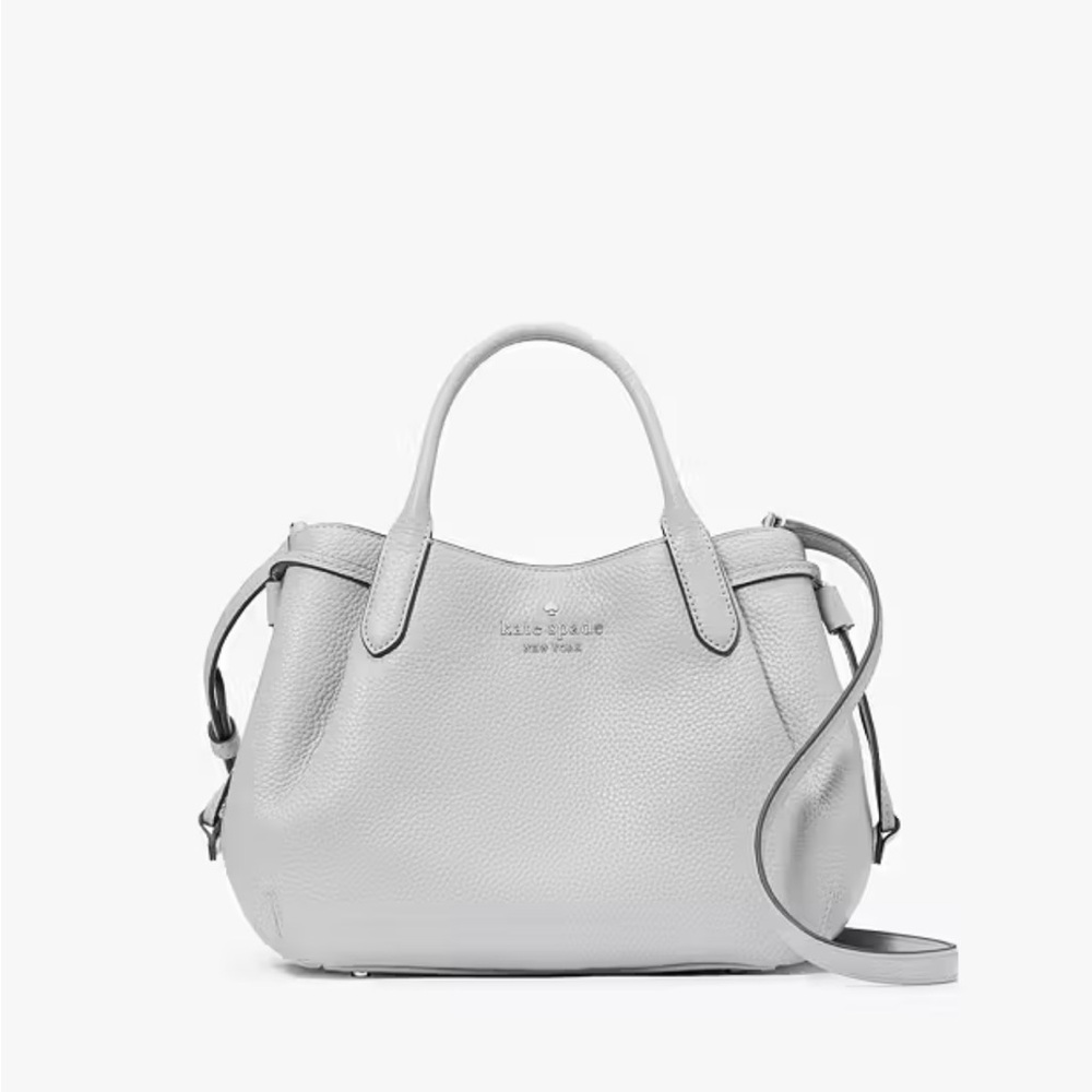 ISO : Kate Spade Gray Small Dumpling Bag